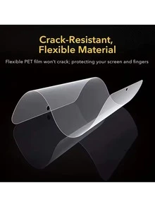 Yezodawee 2pcs Paper-Feel Screen Protector For IPad 10th Gen 10.9" (2022) / IPad 11th Gen A16 (2025), Matte PET Material, Smooth Writing, Pen-Friendly, High Sensitivity, Anti-Glare, Anti-Fingerprint, Ultra-Thin Nano Flexible Screen Protector, Easy Installation, Paper-Like Smooth Touch, [Compatible With Face ID And Apple Pencil], Scratch-Resistant, Bubble-Free - 2pcs - View 6