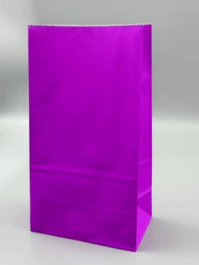 200个/1个 8英寸马卡龙色牛皮纸派对礼品袋，彩色牛皮纸糖果袋，派对礼品袋，彩虹糖果袋，彩色糖果袋，带提手小礼品袋，马卡龙色礼品袋，高品质可重复使用礼品袋，适用于生日、婚礼和小企业用品，小礼品袋，母亲节礼物，礼品，新娘送礼会，毕业派对用品（1个，不含贴纸） - 彩色 - 查看 17