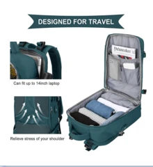 Travel Tote Backpacks - 藏蓝色 - 查看 4