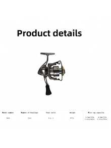 1pc Metal Fishing Reel, Suitable For Various Lure Rods, Smooth Line Release, Comfortable Grip, Spinning Reel, Casting Reel - Multicolor - View 7