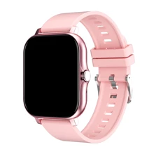 1pc Silicone Band Smart Watch With Wireless Calling, Step Tracker, Calorie Counter, Multi-Sport Modes, Remote Camera, Music Control, Alarm, Notification, 1.83" Full Touch Screen Compatible With Smartphones, Upgraded Version Suitable As A Gift