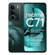 C71智能手机，6+128GB，紫光展锐T7250八核处理器，5000万像素AI摄像头，6.67英寸120Hz护眼屏，6000mAh大容量电池，圣诞礼物/赠品，不含充电器 - 綠色 - 查看 4
