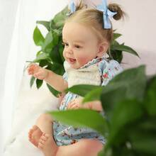 20 Inch Lifelike Newborn Baby Doll With Lifelike Veins, Handmade Vinyl With Weighted Fabric, Suitable For High-End Painted Gift Set For Children Aged 3+ - 混合 - 查看 7