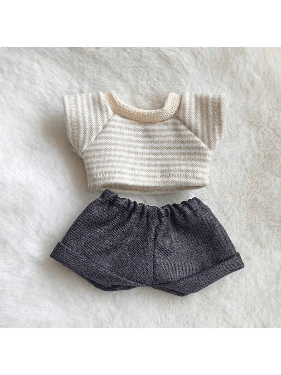 [仅服装] 第一代和第二代 BoboI/BoBo 毛绒玩具套装， 派对娃娃服装套装 - 彩色 - 查看 1