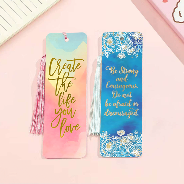 1 Stück Acryl Lesezeichen, Schreibwaren, Lesezeichen Geschenk, Bürobedarf, Aquarell Sonnenuntergang Lesezeichen. Eine ideale Wahl für Schreibwaren und Lesezeichen für Schule und Büro., Schulmaterial, Rückkehr zur Schule