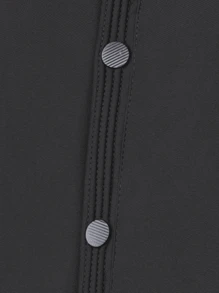 Jachetă casual pentru sporturi în aer liber pentru bărbați, jachetă de afaceri cu nasturi, rezistentă la vânt, îngroșată, la modă, potrivită pentru ieșiri, drumeții, pescuit, întâlniri, echipament esențial pentru exterior, cadou excelent pentru iubit, soț, tată