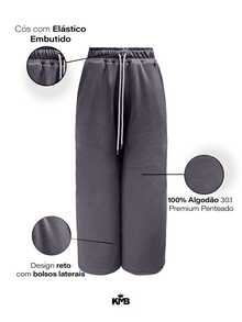 CRTZ 100% Cotton Straight Sweatpants