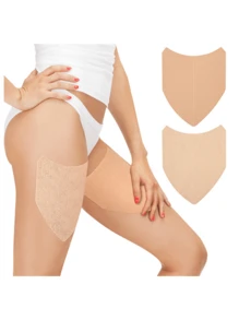 2/10/20 pièces Patch anti-friction en forme de V sans couture pour les cuisses en tissu non tissé, patch pour les cuisses