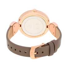 Armani 阿玛尼女士石英不锈钢三指针手表 - 不锈钢表壳/水晶水晶盖 AX5324