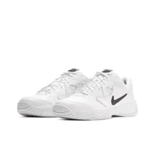 Nike Court Lite 2 减震防滑低帮休闲运动鞋，白色，男款 - 白色 - 查看 3
