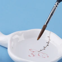 11 pièces Ensemble de pinceaux de détail fin : style mini à pointe fine, convient pour l'aquarelle, la peinture à l'huile, la peinture acrylique, la peinture faciale et des ongles, le dessin de modèle proportionnel, facile à contrôler les fines opérations telles que le crochetage, les traits, les dessins au trait, etc., pour les fournitures scolaires, la rentrée scolaire