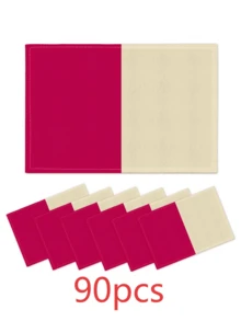 Napperon en lin motif de football créatif, dessous de plat surprise, napperon résistant à la chaleur pour repas, cuisine, extérieur, pique-nique, mariage, festival. Convient pour salle à manger, cuisine, extérieur.