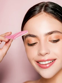100/50/30/15 件 Dermaplaning 工具 - 男女通用面部剃须刀、修眉刀和面部剃须刀、面部脱毛刀、Dermaplane 剃须工具、理发店美发产品及配件、美容旅行必需品 - 彩色 - 查看 3