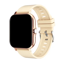 1pc Silicone Band Smart Watch With Wireless Calling, Step Tracker, Calorie Counter, Multi-Sport Modes, Remote Camera, Music Control, Alarm, Notification, 1.83" Full Touch Screen Compatible With Smartphones, Upgraded Version Suitable As A Gift