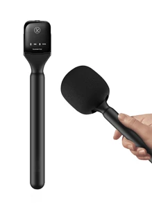 Durable ABS Wireless Microphone Stand, Portable Handheld Stand With Kickstand, Sturdy Construction, Microphone Stand, Wireless Microphone For Mobile Phones,Micro Sans Fil,Micro Cravate,Microphone,Telephone Portable,Kpop,Microphone,Bras De Micro,Microphone,Micro Sans Fil,Bonnette Micro