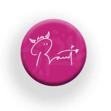 1pc 58mm Babymon Peripheral Badges Are Coming! Made Of Super - Metal, They Feature A Classic Style. With Members' Signatures And Exciting Support Patterns Printed On Them, These Round - Shaped Badges Are Perfect In Details. They Can Be Used As Unique Gifts For Festivals Like Valentine's Day, Thanksgiving Day, Christmas, And Birthdays. Hanging Them On Bags Or Pinning Them On Clothes Can Instantly Enhance The Festive Atmosphere. - Multicolor - View 6