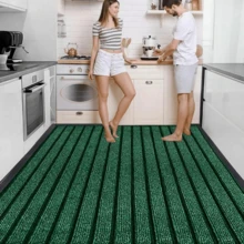 Heavy Duty Rubber Barrier Mat Small Large Door Mat Hallway Runner Kitchen Rugs Entryway  Mat - 棕色橡膠墊 - 查看 5