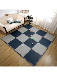20 piezas de alfombrillas de espuma EVA entrelazables - 30cm x 30cm Antideslizantes, baldosas impermeables y emboziables para uso en el hogar, gimnasio, pilates, yoga y habitaciones de juego - Duraderas y plegables