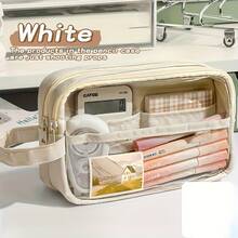 1 buc. nou creativ multi-strat stil chinezesc de înaltă calitate, geantă de papetărie de mare capacitate, cutie de pix, cutie de creion, cadou de papetărie în stil chinezesc nou