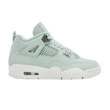 Nike Air Jordan Womens Air Jordan 4 Retro 'Abundance / Seafoam' (Women's Sizes) Seafoam/Sail/Metallic Silver HV0823-003 Spring New - 綠色 - 查看 1
