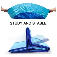 Banheira Piscina Para Cães Pet Em Pvc Antideslizante 80 x 20 cm 100 litros