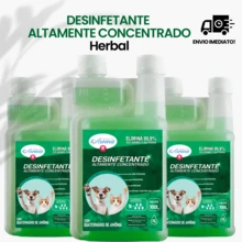 Concentrated  1 Liter – Makes Up To 200L – Cleaning, Safety And Odor Elimination Pet Herbal - 綠色 - 查看 1