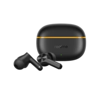 Realme Buds T200 Lite，真无线入耳式耳机，12.4mm动圈单元，长达48小时续航，45毫秒延迟，降噪(ENC)，无线5.4，圣诞礼物/赠品 - 黑色 - 查看 4