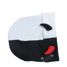 1pc Versatile Multi-Color Horned Beanie Hat, Cute Little Devil Horns, Stylish Knitted Acrylic Thin Casual Cap For Autumn/Winter, Suitable For Party/Gathering Fall Outfit