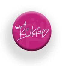 1pc 58mm Babymon Peripheral Badges Are Coming! Made Of Super - Metal, They Feature A Classic Style. With Members' Signatures And Exciting Support Patterns Printed On Them, These Round - Shaped Badges Are Perfect In Details. They Can Be Used As Unique Gifts For Festivals Like Valentine's Day, Thanksgiving Day, Christmas, And Birthdays. Hanging Them On Bags Or Pinning Them On Clothes Can Instantly Enhance The Festive Atmosphere. - Multicolor - View 2