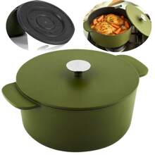 Caçarola Ferro Fundido Esmaltada Indução Cerâmica Gás premium