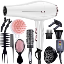 Valentine's Day Gift-MORFONE All-In-One Hair Dryer With Professional Accessories, Capable Of Shaping Curly And Wavy Hair, And Quick Drying Hair. This Is An Excellent Gift For Family And Friends During The Holiday Season. - 美規A型插(110-127V) - 查看 15