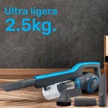 Aspiradora Liberty 3 modos de uso ultra ligera moderna con cable extra largo