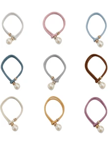 2Pcs/Set Pearl Curtain Tiebacks, Drape Pearl Tiebacks, Decorative Holders, Ropes Curtain Tie Backs For Window Drapery