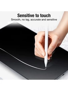 Yezodawee 1 miếng dán màn hình gốm cho iPad thế hệ thứ 10 10.9 inch (mẫu 2022), màng bảo vệ gốm 9D dẻo dai, chống nứt vỡ, chống trầy xước, không bọt khí, độ phân giải cao, chống bám vân tay, chất liệu PET, tương thích với dòng iPad Pro, Air và Mini. - 1 cái - Xem 7
