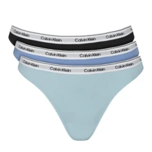 Calvin Klein BIKINI 3PK - 純銀藍/黑/冰川 - 查看 1