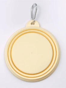 可折叠宠物碗，适合旅行、露营、散步，可用作猫狗的水碗和食碗，无异味，带登山扣，也可作水瓶或露营碗使用。 - 彩色 - 查看 13