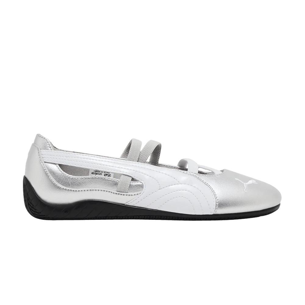 Puma Womens Speedcat Ballet 'Metallic - Silver' (Women's Sizes) Silver/White 401581-01 Spring New - 銀色 - 查看 1