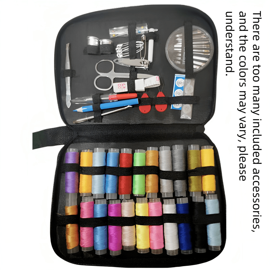 Various Full-Category Sewing Large Sets, Promotion, Discounted Price, Portable Sewing Kit Box For Home Use, 10-Piece Sewing Tool Kit Suitable For Family, Christmas, Halloween, And Many Other Holidays (Due To The Large Number Of Accessories Included In The Sewing Kit Box, Colors May Vary, Please Understand)