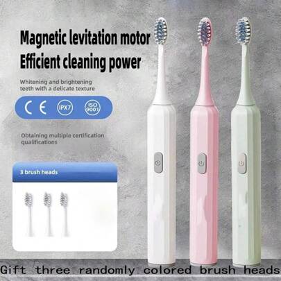 Automatic Electric Toothbrush Soft Bristls With Electric Toothbrush Adult Oral Teeth Cleaning Toothbrushes