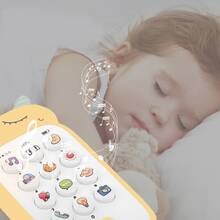 1PC 卡通婴儿手机玩具独角兽音乐手机睡眠玩具儿童仿真手机早教玩具儿童礼物带儿童证书拓展,婴儿玩具,婴幼儿玩具,婴儿玩具,玩具,婴儿电话