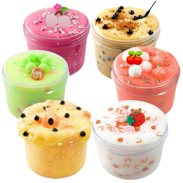 1pc Pearl Milk Tea Slime Toy, Faux Pearl Milk Tea, Decorative Item, Stress Relief Toy, Stretchy Clay, Great Gift, Perfect Toy For Children 3+ Years Old, Suitable For Parties, Back To School, Holidays, Birthday Gifts
