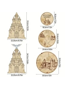 3-Tier Magical Wizard Cupcake Stand Wizard Birthday Party Cake Stand Birthday Party Wizard Birthday Party Supplies Gift For Magical Lover