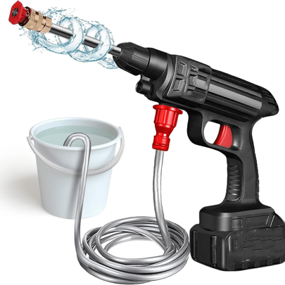 Don Feliz Hidrolimpiador portátil, lavadora a presión, ideal para lavado de coches, bicicletas, patios y local