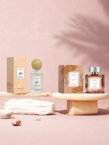 FLATPEA Fashionable Premium 50ml Vanilla Amber Musk Women's Perfume Spray | Long-Lasting Elegant Scent For All Occasions | Perfect Gift For Romantic Dates, Social Events & Festivals | Exude Timeless Charm With Every Spray - Fantasy Vanilla - View 1