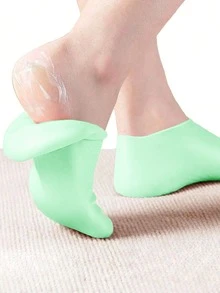 1 Pair Silicone Moisturizing Relief Socks, 1 Set Pumice Stone And High Elastic Absorption Pressure Socks Suit, Reusable Aloe Socks, Overnight SPA Sock, Anti-Slip Gel Heel Socks For Women Men Dry Skin Dry Feet Rough Skin, Home Foot Care, Use With Your Favorite Lotions, And Creams, Gift For My Mother, Mother's Day, Multiple Combination Options