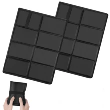 Cojines plegables portátiles para exteriores, cojín de asiento plegable impermeable y a prueba de humedad de tela Oxford, adecuado para camping y picnics, senderismo, pesca. Disponible en varios colores. Cojines de asiento plegables y elegantes para exteriores, ligeros y fáciles de transportar, esenciales para camping y picnics. - Multicolor - Ver 9