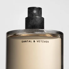 Body Mist, aroma Santal y Vetiver, perfume infundido para el cuidado de la piel para el cabello y el cuerpo en aerosol para mujeres y hombres, fragancia hidratante con glicerina y algas