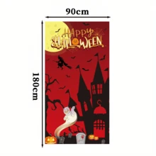 2D Halloween Decorative Flat Banner Party Backdrop