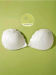 1pc Elegant Strapless & Seamless Push-Up Bra - Invisible, Soft Support Lingerie For Women - Multicolor - View 8