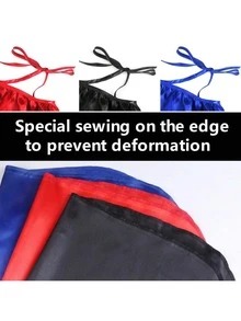 Maklulu Solid Color Non-Woven Fabric Adult Superhero Capes And Masks - For Adult Superhero Cape Superhero Party Capes Superhero Costume, Party Dress - Style a - View 11